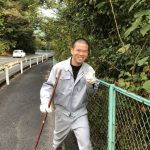地域清掃‼　★広島で焼付塗装ならムラカワ★